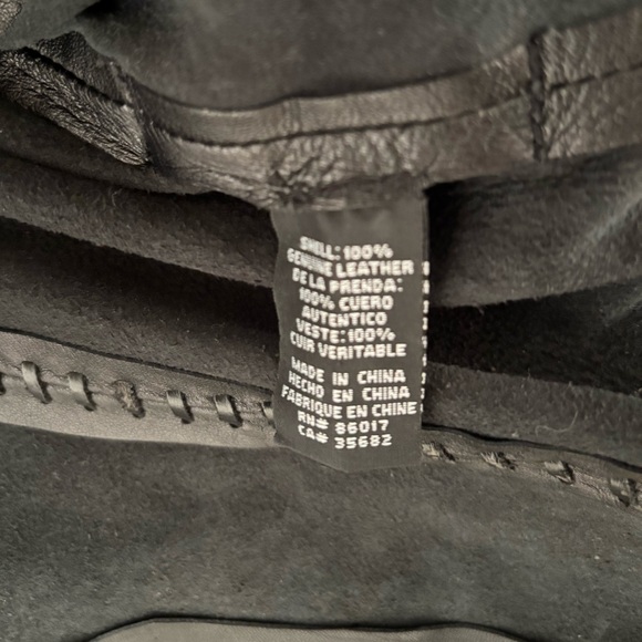 RARE Bebe Women's Genuine Leather Jacket Blazer Button Front Jacket with belt - Picture 16 of 17